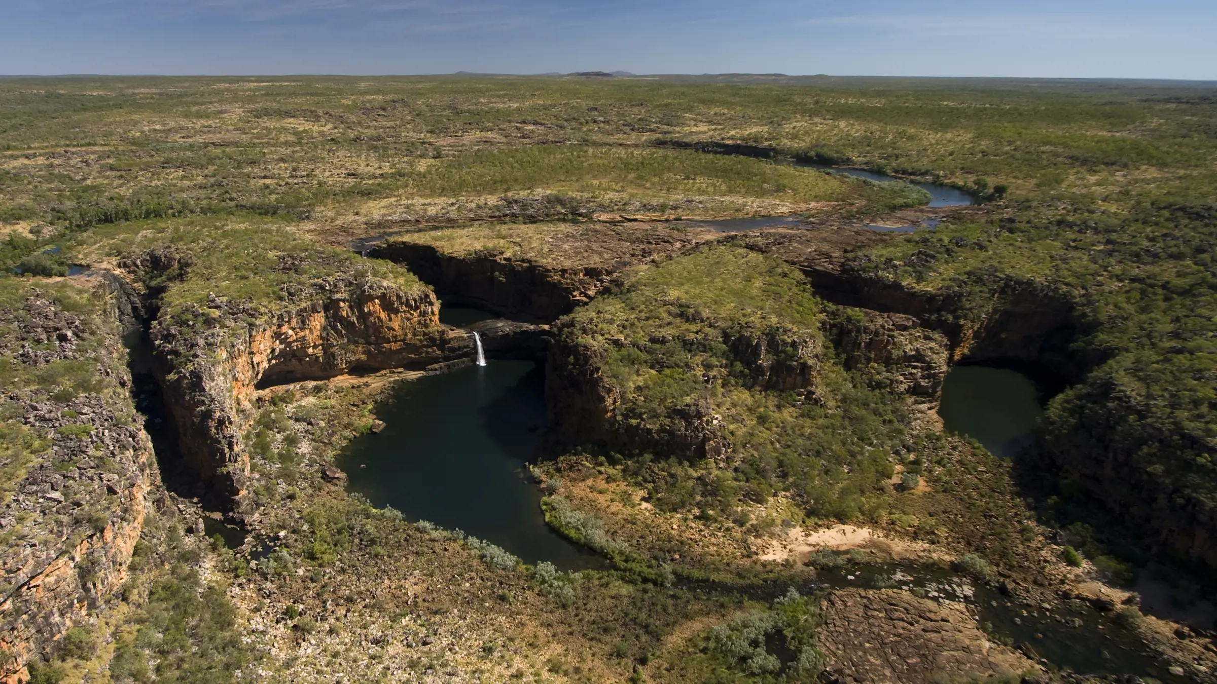 Besuche das abgelegene Mitchell Plateau